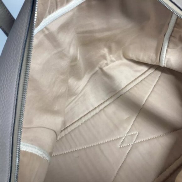 HERMES Victoria 43 Shoulder Bag Duffle Bag Taurillon Clemence Beige - Picture 15 of 15